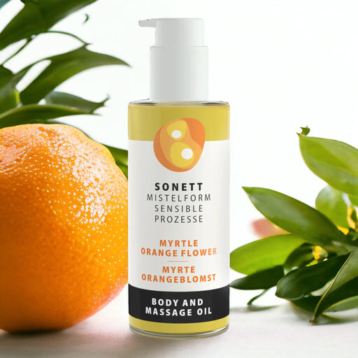 Sonett Organic Body and Massage Oil Myrtle-Orange flower (4.9 fl.oz/ 145ml)