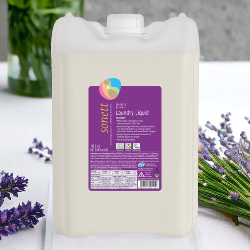 Sonett Organic Laundry Liquid Lavender (2.6 gal/10L)