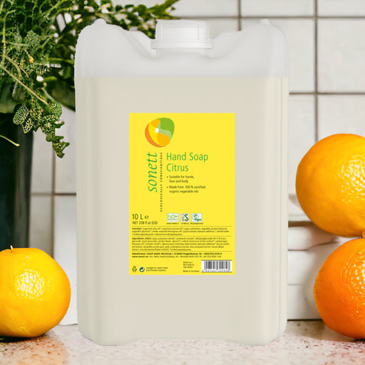 Sonett Organic Hand Soap Citrus (2.6 gal/10L)