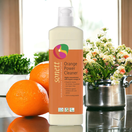 Sonett Organic Orange Power Cleaner (17 fl.oz/0.5L) ( Pack of 1 ) ( Pack of 2 ) ( Pack of 6 )