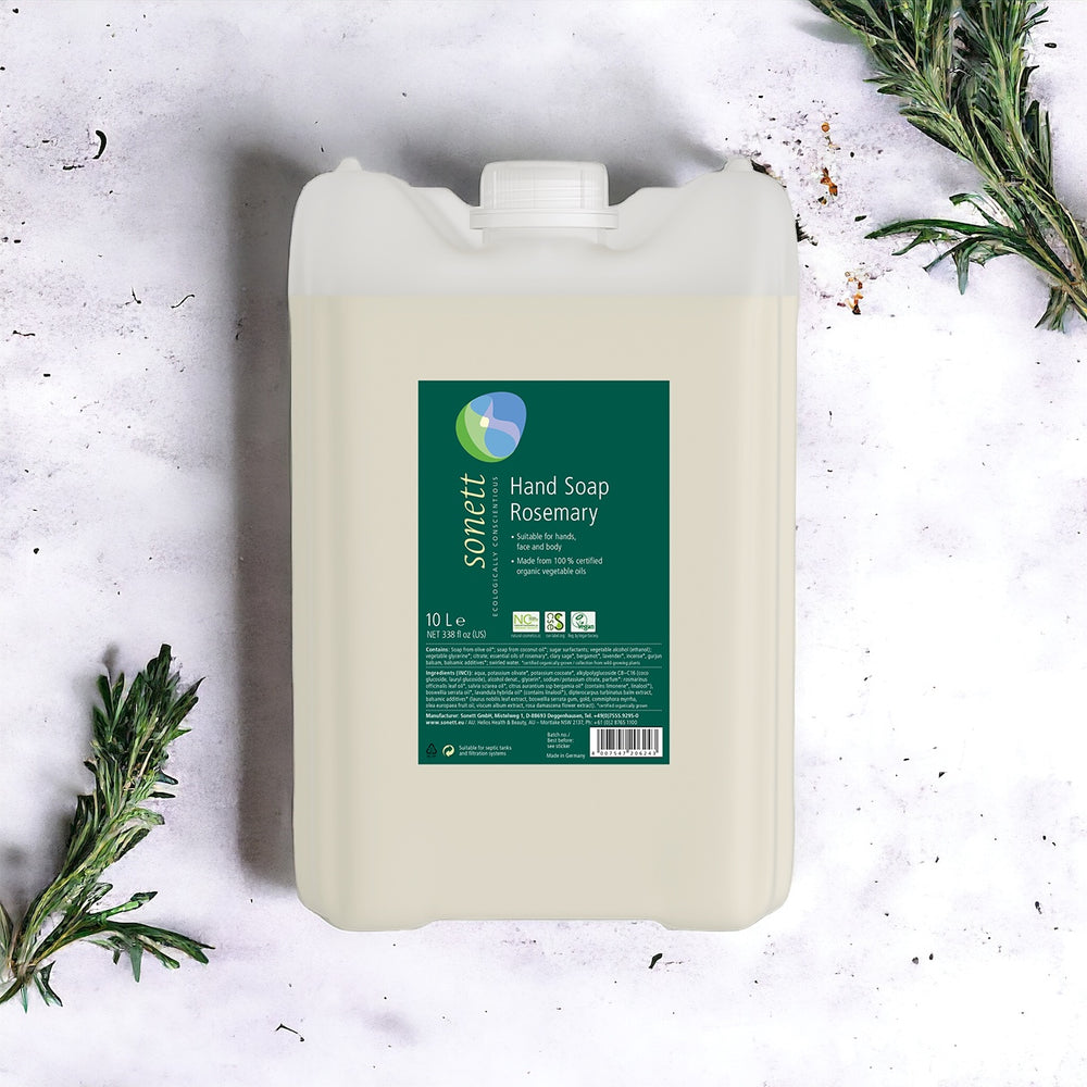 Sonett Organic Hand Soap Rosemary (2.6 gal/10L)