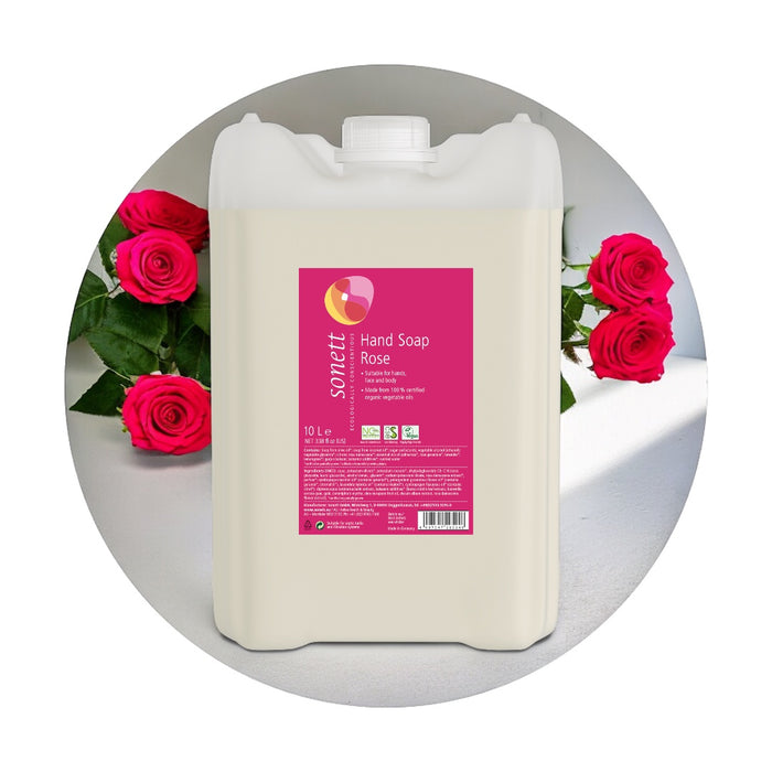Sonett Organic Hand Soap Rose (2.6 gal/10L)