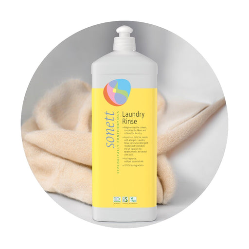 Sonett Organic Laundry Rinse (34 fl.oz/1L) ( Pack of 1 ) ( Pack of 2 ) ( Pack of 6 )