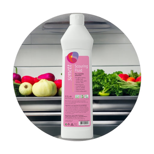 Sonet Organic Scouring Fluid (17 fl.oz/500ml) ( Pack of 1 ) ( Pack of 2 ) ( Pack of 6 )
