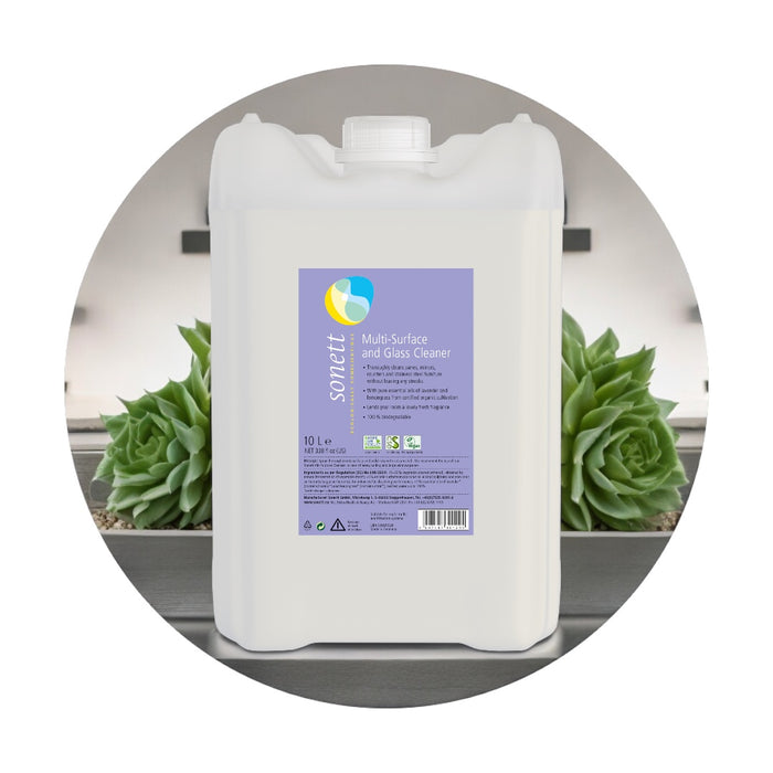 Sonett Organic Multi-Surface and Glass Cleaner (2.6 gal/10L)