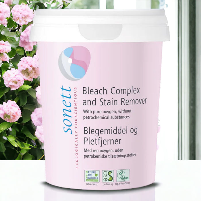 Sonett Organic Bleach Complex and Stain Remover (16 fl. oz/ 450gr) ( Pack of 1 ) ( Pack of 2 ) ( Pack of 4 )