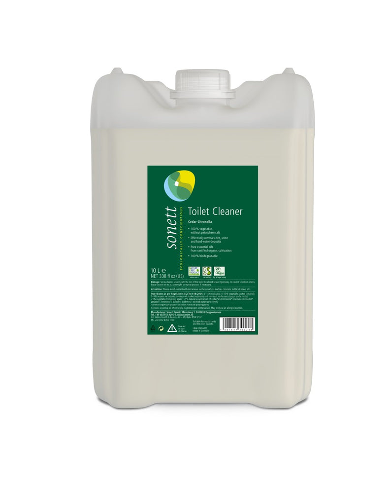 Sonett Natural Toilet Cleaner Cedar-Citronella (2.6 gal/10L)