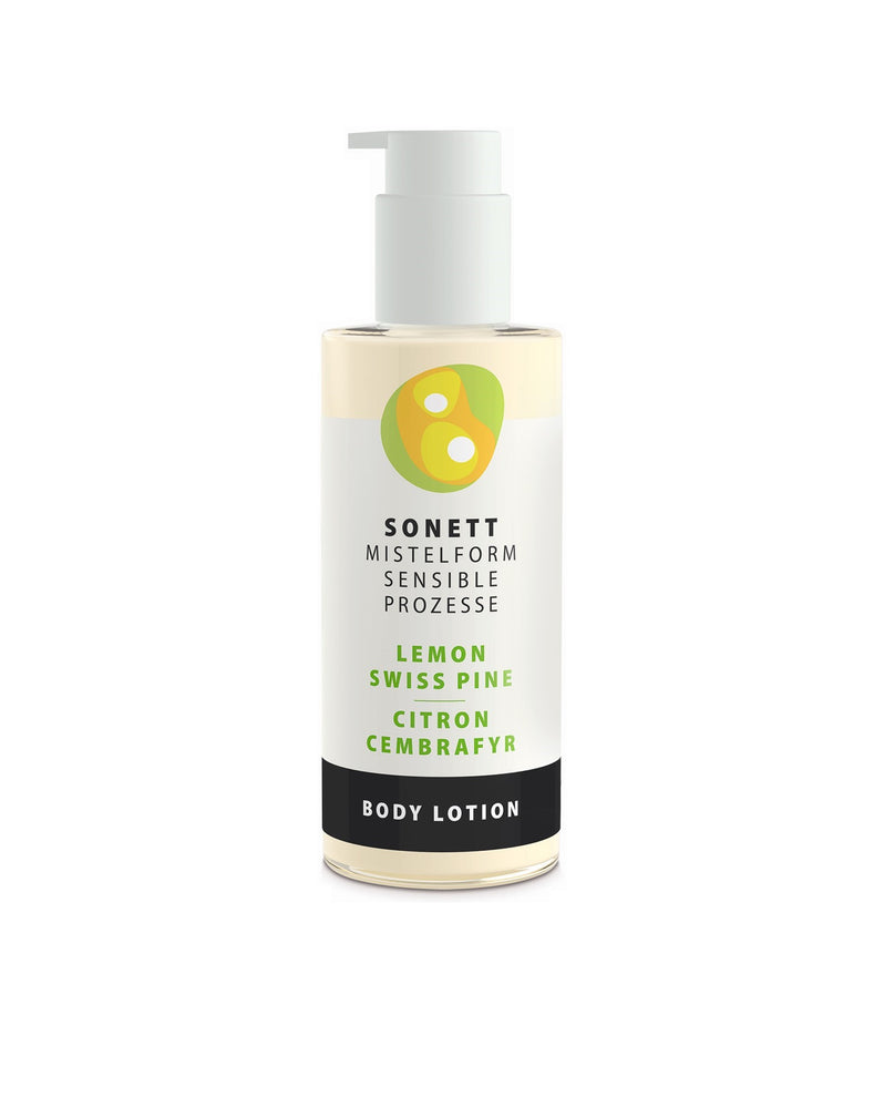 Sonett Organic Body Lotion Lemon-Swiss pine (4.9 fl.oz/ 145ml)