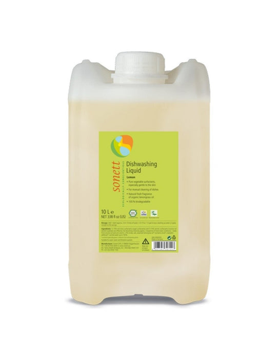 Sonett Organic Dishwashing Liquid Lemon (2.6 gal/ 10L)