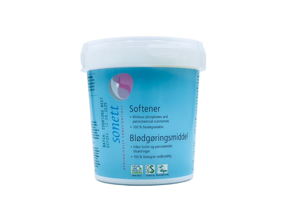 Sonett Organic Softener Blodgoringsmiddel (18 oz/ 500g) ( Pack of 1 ) ( Pack of 2 ) ( Pack of 4 )