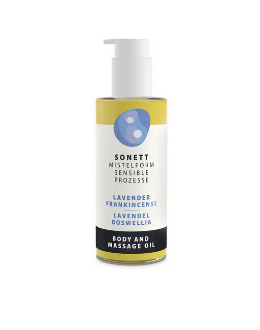 Sonett Organic Body and Massage Oil Lavender Frankincense (4.9 fl.oz/ 145ml)