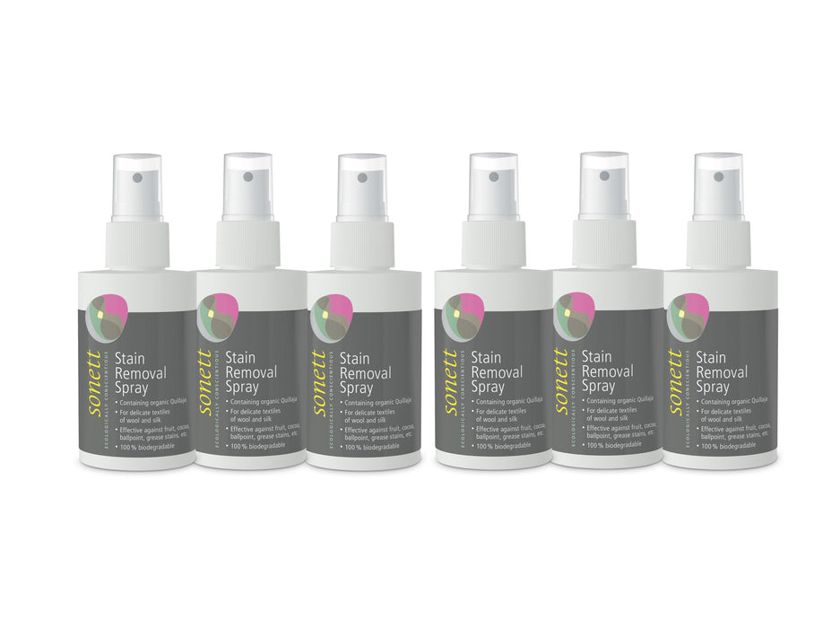 Sonett Organic Stain Removal Spray (3.5 fl.oz/100ml) ( Pack of 1 ) ( Pack of 2 ) ( Pack of 6 )