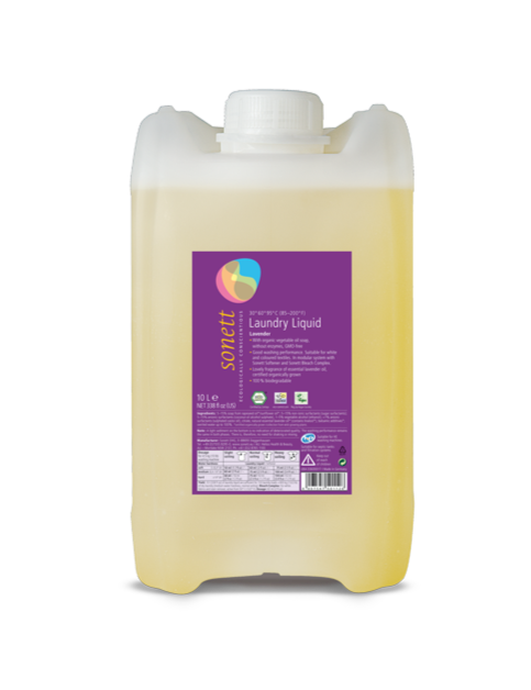 Sonett Organic Laundry Liquid Lavender (2.6 gal/10L)