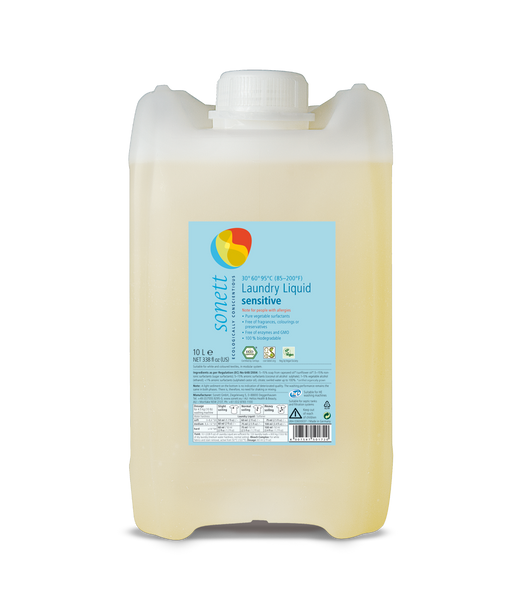 Sonett Organic Laundry Liquid Sensitive (2.6 gal/10L)