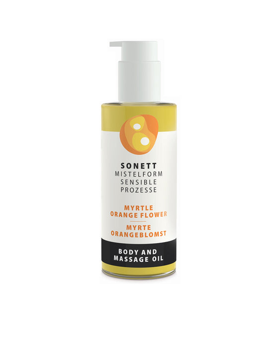 Sonett Organic Body and Massage Oil Myrtle-Orange flower (4.9 fl.oz/ 145ml)