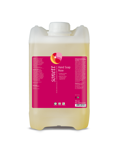 Sonett Organic Hand Soap Rose (2.6 gal/10L)