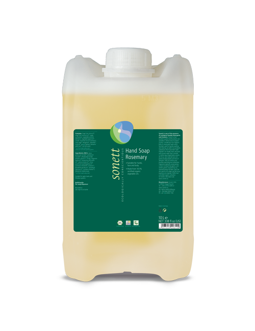 Sonett Organic Hand Soap Rosemary (2.6 gal/10L)